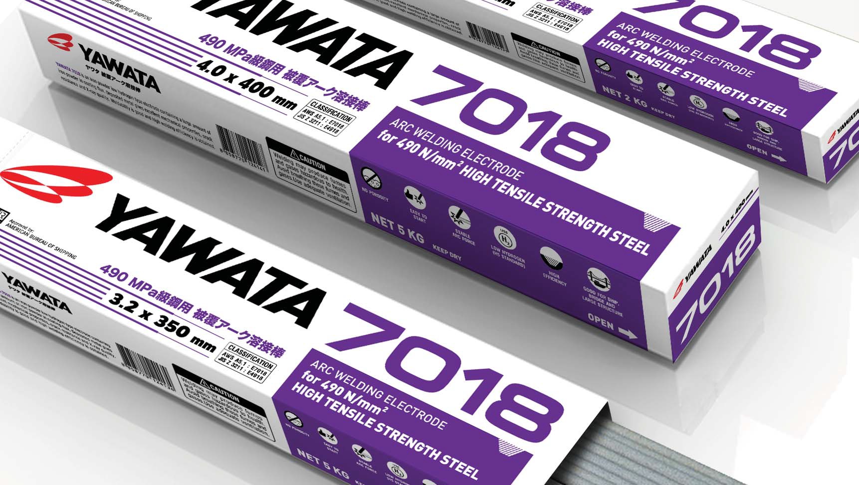 YAWATA – 7018 – 4.0mmx400mm